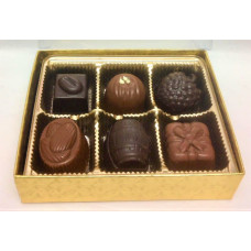 Assorted Chocolate Truffles/Molded (Gift of 6)